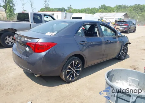 2017 Toyota Corolla Se из США, поврежденный, VIN 2T1BURHE4HC871874